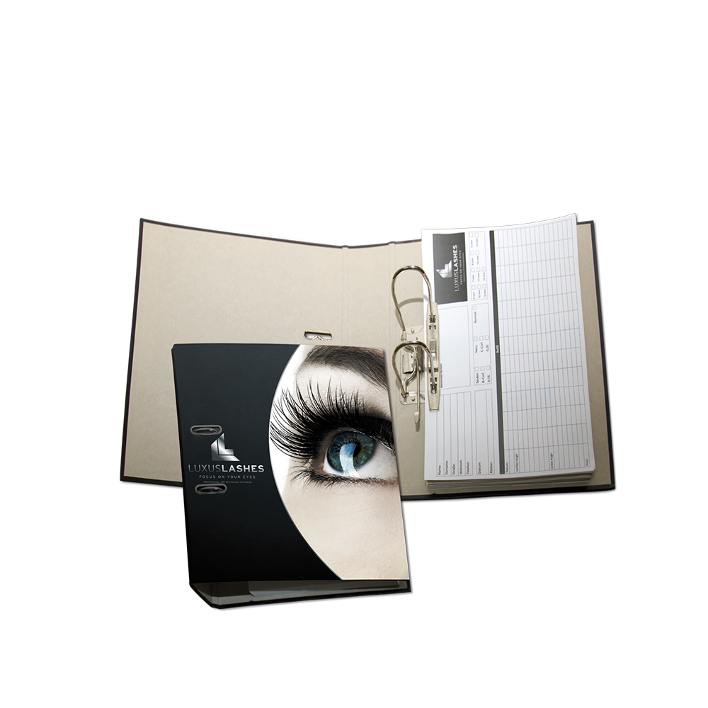 RINGORDNER MIT KUNDENKARTEIKARTEN RINGORDNER MIT KUNDENKARTEIKARTEN