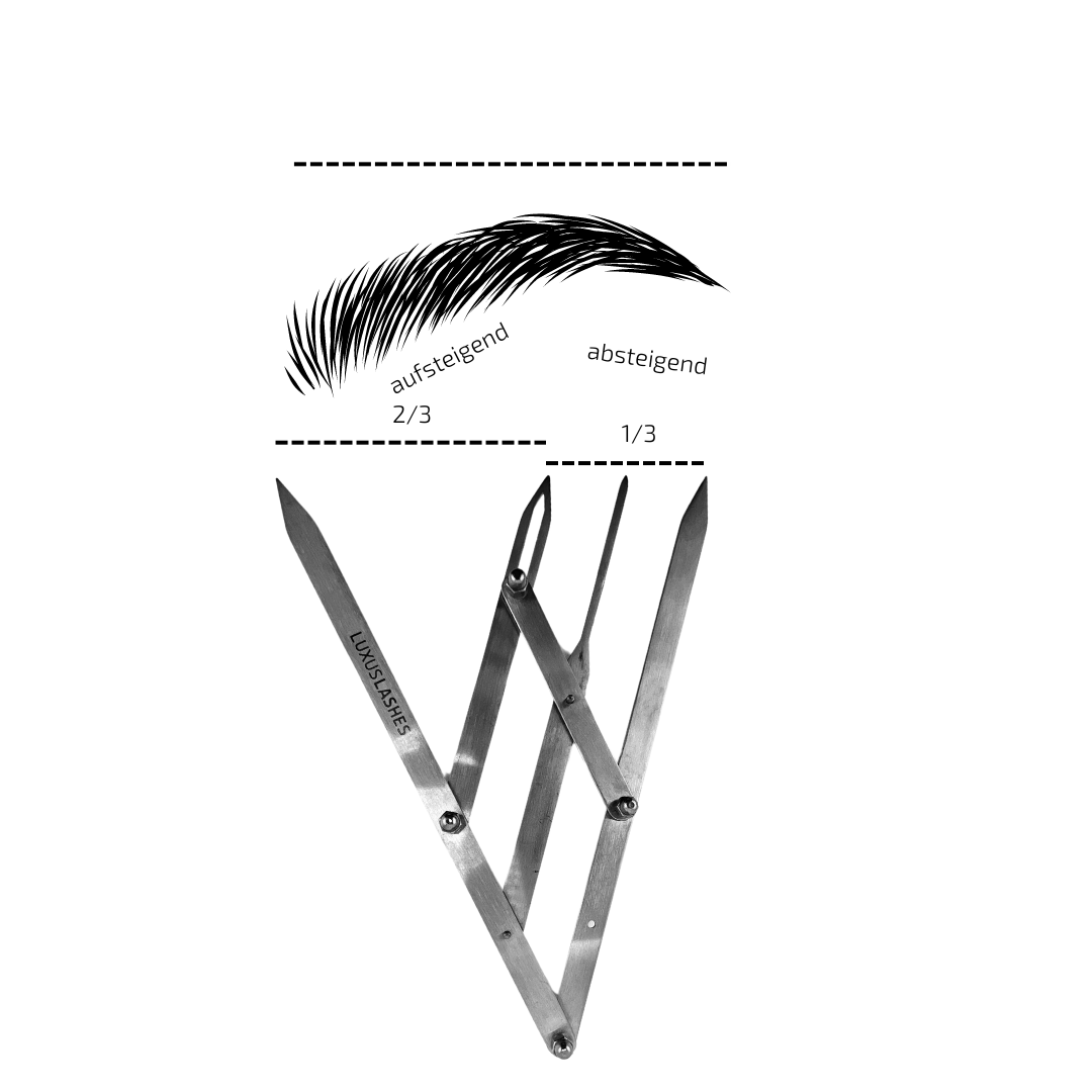 Augenbrauen Zirkel Augenbrauen Zirkel