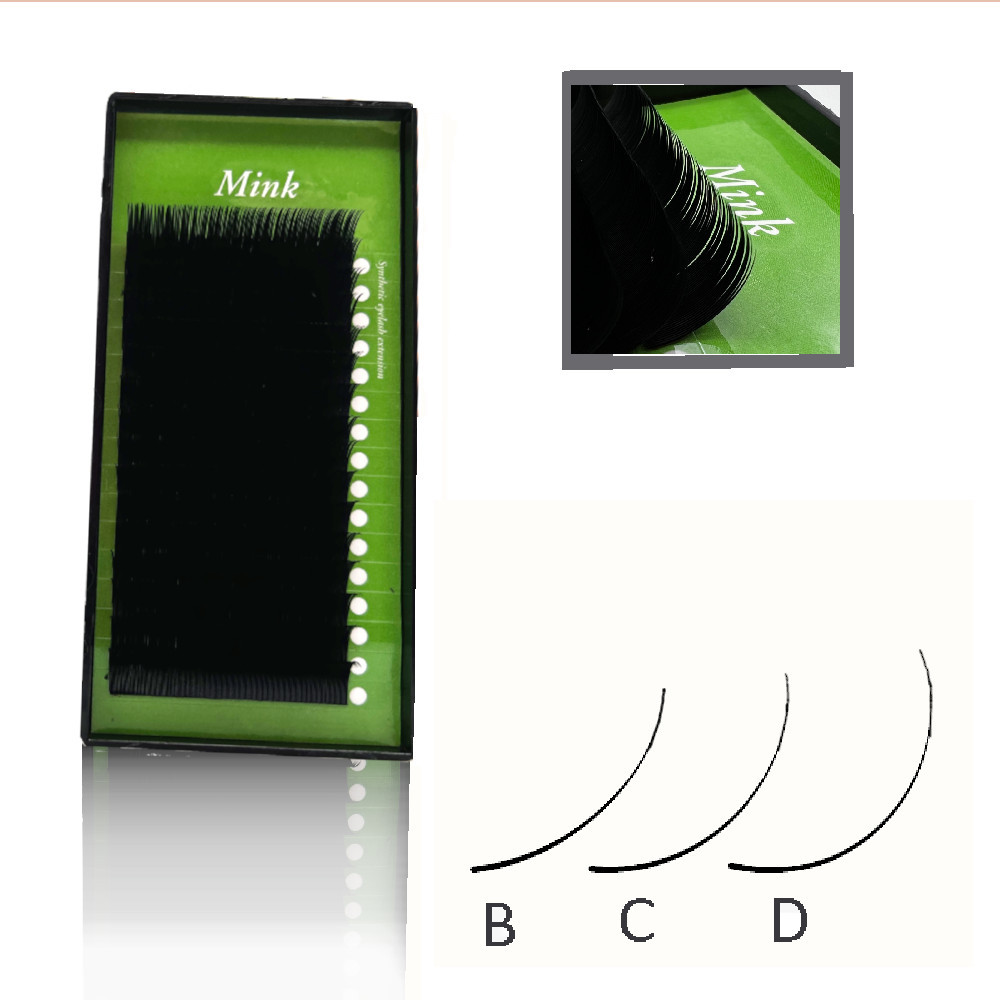 Wimpern PBT in Mink (Nerz) Qualität 